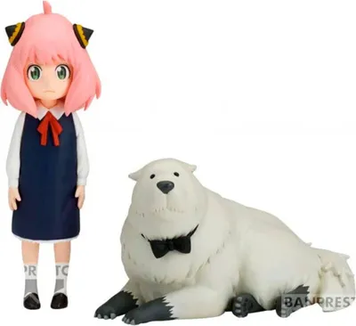 Zdjęcie produktu dla Banpresto - Figurka Anya Forger & Bond Forger 11cm z Serialu Spy X Family