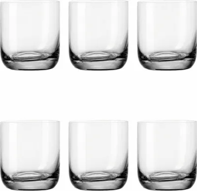 Produktbild von Leonardo Daily WH Becher 6er Set, Wasserglas, Trinkglas, Saftglas, Trinkbecher, 300 ml, 17539