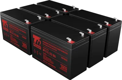Produktbild von Zestaw baterii T6 Power do Eaton 9130 2000 Rack, VRLA, 12 V