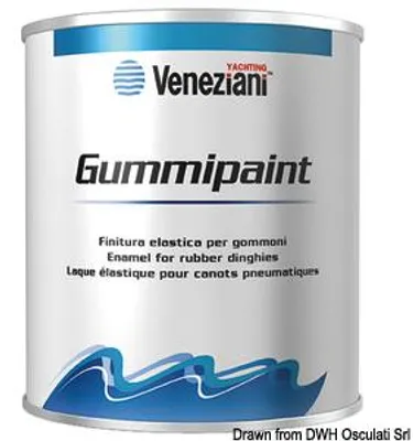 Produktbild von VENEZIANI Gummipaint schwarz 0.5 l Osculati 65.009.02NE