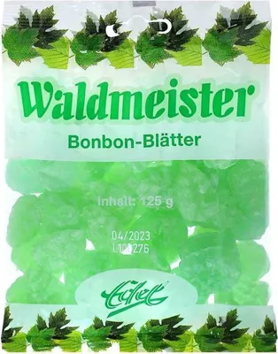 Produktbild von Edel Waldmeister Bonbonblätter mit köstlichem Geschmack 125g
