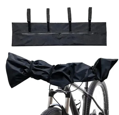 Productafbeelding van 2 stuks beschermhoes voor e-bike stuur, transportbescherming, waterdicht, stofdicht, Oxford 300D