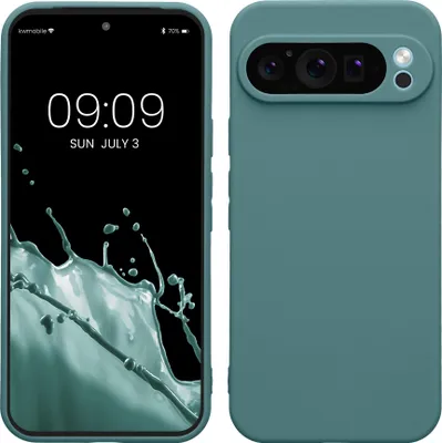 Produktbild von kwmobile Handyhülle kompatibel mit Google Pixel 9 Pro XL Hülle - Handy Case aus weichem Silikon in Arctic Night