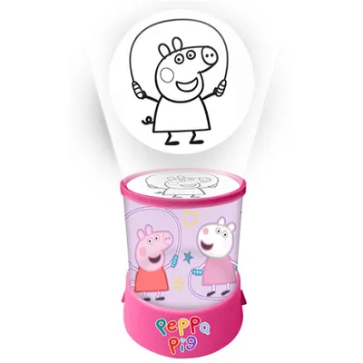Produktbild von Nachtlicht Projektor - Peppa Pig - 12 cm