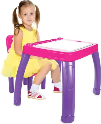 Obrázek produktu pro Jamara Childrens seating group Lets Study, Plast, Růžová, Purpurová, Bílá
