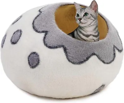 Produktbild von Kattengrot aus Merinowol, opvouwbar, für Innenkatten, ökologisch