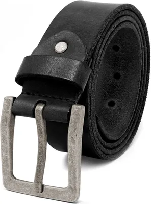 Produktbild von ROYALZ 'Oakland' Antik Vintage Ledergürtel Herren Büffel-Leder aus robusten 4mm Voll-Leder Dornenschließe