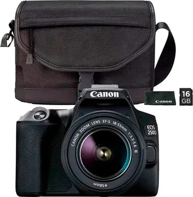Produktbild von Canon EOS 250D Kit18-55 mm III + CS-SB130 + 16GB SD