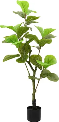 Produktbild von Ficusbaum Künstlich 30 Blätter 125 cm Grün