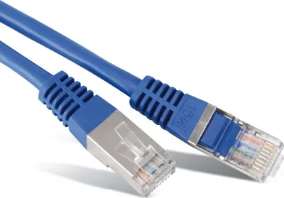 Produktbild von Patchkabel cat 6 S/FTP PIMF Halogenfrei blau 5m