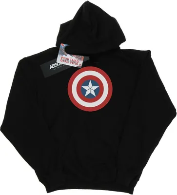Produktbild von Marvel - "Civil War" Kapuzenpullover für Jungen BI5637 (140-146) (Schwarz)