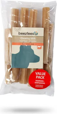 Produktbild von Beeztees Kaustick Rinderhaut, Maße: 12,5 cm x 15 mm