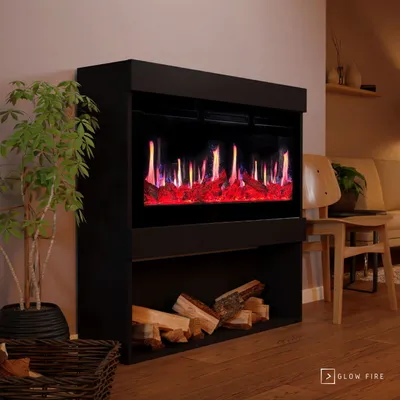 Produktbild von Glow Fire SCM-2 Elektrokamin Screen Motion Schwarz