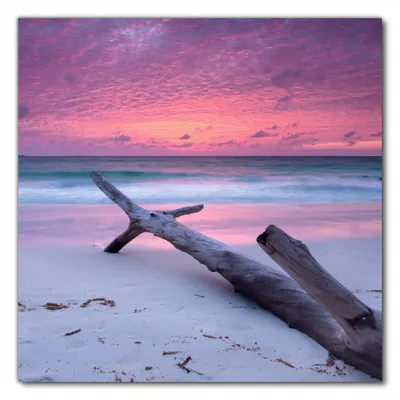 Produktbild von Wallario selbstklebende Möbelfolie/ Tischdecke für Innen und Außen, Größe: 70 x 70 cm - Abendhimmel bei Sonnenuntergang