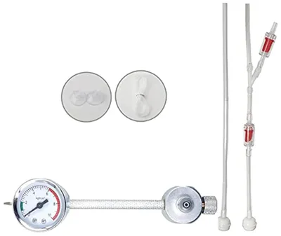 CO2 Generator Set für Aquarien mit Manometer und Überdruckventil