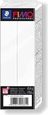 Image de STAEDTLER FIMO professional 8041 Pâte à modeler - blanc - 454 g