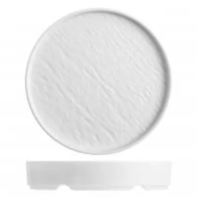 Produktbild von H&H Set mit 3 Teller aus Melamin, weiß, 22,5 cm x 3,5 cm