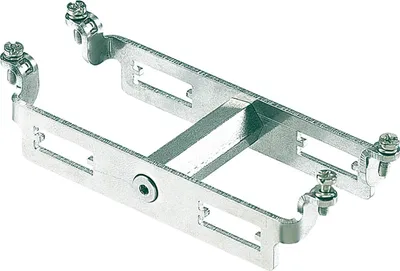 Image de Cadre de support HARTING Han HPR, taille 24B broche/prise, pour 2 modules HC 650 Matériau métal - 1 pièce