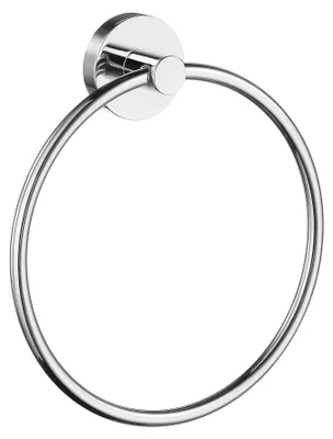 Produktbild von Smedbo HOME - Handtuchring in Chrome poliert. Durchmesser 170 mm. HK344