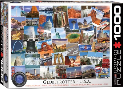 Produktbild von 1000 Teile Puzzle Traumziele der USA