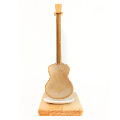 Immagine prodotto di Cucchiaio da cucina per chitarra con supporto e vassoio di sgocciolamento