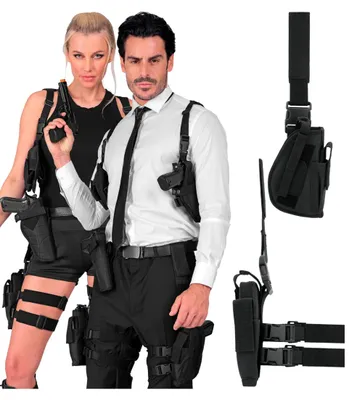 Produktbild von FBI Oberschenkelholster als Polizei Kostümzubehör