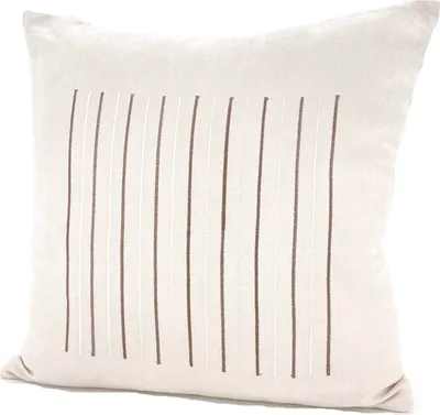 Produktbild von Sofakissen Bezug Dekokissen Design Kissenhülle Wildleder Bouclé Cord Deko Kissen Typ256 40x40 cm D5 - natur