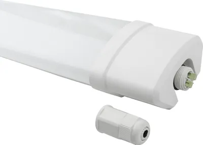 Image de TRI-PROOF 30W LED 60cm Luminaire pour locaux humides Blanc neutre IP65 étanche Luminaire à vasque