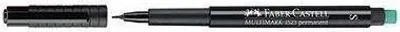 Produktbild von FABER-CASTELL Marker Multimark permanent S schwarz
