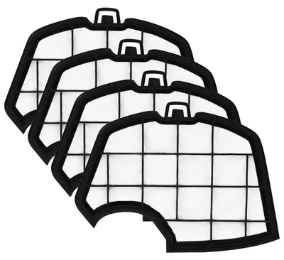 4er-Pack Staubsauger-Motorschutzfilter für Vorwerk VK140/FP140
