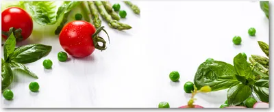 Produktbild von Tulup® Glas-Bild Wandbild aus Glas - 125x50 - Wandkunst - Wandbild hinter gehärtetem Sicherheitsglas - Dekorative Wand für Küche & Wohnzimmer  - Essen & Getränke - Frisches Gemüse - Rot