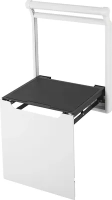 Produktbild von Klapp-Duschsitz, platzsparendes Design, hohe Tragfähigkeit, WEISS