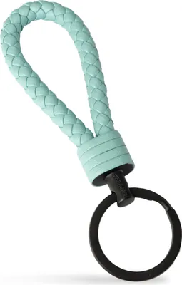 Produktbild von SERASAR | Schlüsselanhänger aus Leder für Damen [Strong] mit Türkis Stainless Steel | Farbe: Türkis | Länge: 16cm