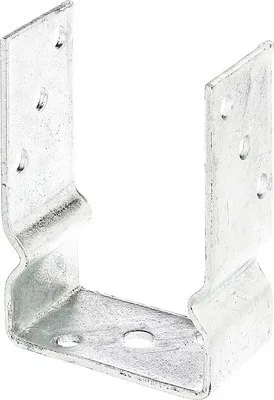 Produktbild von U-Pfostenträger z. Aufschrauben 101 x 150 mm, feuerverzinkt, 1 Stück
