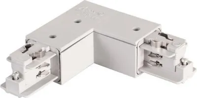 Produktbild von BRUM 3Phasen Eckverbinder 90° 88126070 Schutzleiter innen, weiss