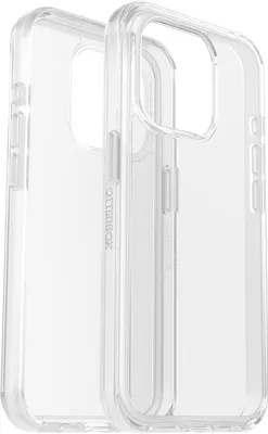 Productafbeelding van OtterBox Symmetry hoesje voor iPhone 15 Pro, transparant