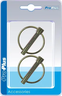 Zdjęcie produktu dla Zawleczka 8mm z pierścieniem 2 sztuki w blistrze
