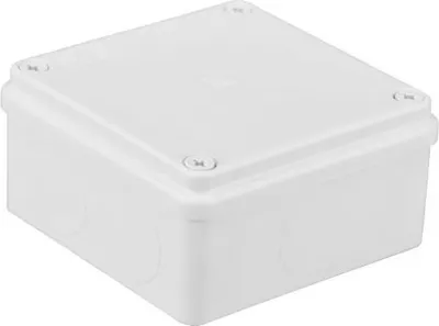 Produktbild von Aufputzdose ohne Verschraubungen, weiß IP65, 100x100x50, PAWBOL S-BOX 116B