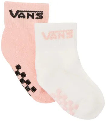 Imagen del producto de Vans. Logo clásico en cuello redondo. Color rosa pastel. Talla: 12 meses. Color: rosa pastel. Talla: 12 meses