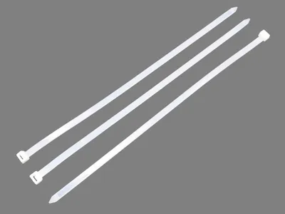 Produktbild von Kabelbinder, Kabelclips, 9,0 x 900 mm, 100 Stück im Beutel, transparent, UV-beständig, Teger