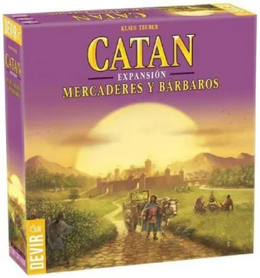 Zdjęcie produktu dla Tischspiel Catán Expansion Devir Kupcy i barbarzyńcy (ES)