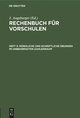 Produktbild von Mündliche und schriftliche Übungen im unbegrenzten Zahlenraum