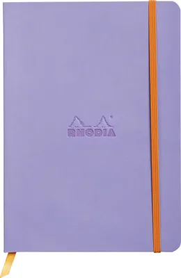 Image de Rhodia 117409C bloc-notes A5 80 feuilles Violet