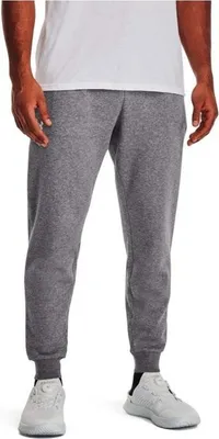 Produktbild von Under Armour UA Rival Fleece Jogginghose für Herren, Trainingshose, Männlich, Grau, Erwachsener, Light Heather / White, Einfarbig