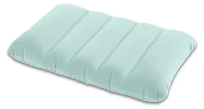 Produktbild von INTEX 68676NP - aufblasbares Kinderkissen aufblasbar Reise Kissen für Kinder grün