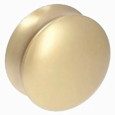 Produktbild von Knopf für Möbel, aus Zamak, Durchmesser 50 mm, vernickelt