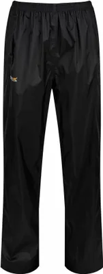 A pair of black waterproof pants.