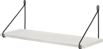 Produktbild von Dolle Wandregal Filo 60 x 20 cm weiß/schwarz