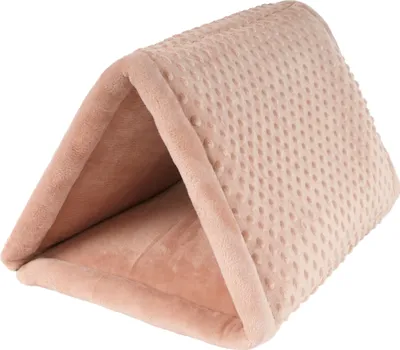 Obrázek produktu pro Pelíšek pro psy a kočky Tunel Viky 2v1 55x34x30 cm starorůžová