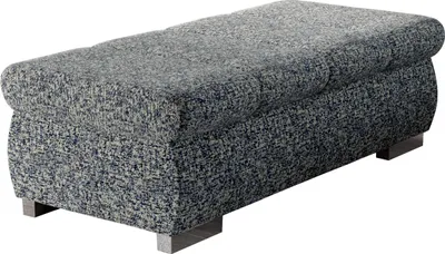 Produktbild von MIRJAN24 Polsterhocker Bangkok Groß, Moderne Sitzhocker vom Hersteller, Holzkonstruktion, 120x60x39 cm (Farbe: Corbett 78)